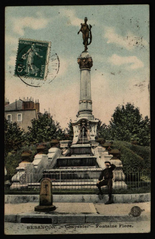 Besançon - Besançon - Chaprais - Fontaine Flore. [image fixe] S.F.N.G.R., 1904/1910