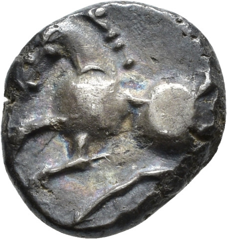 851.4.63 - pièce de monnaie ; quinaire