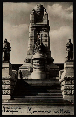 Besançon - Besançon-Les-Bains - Monument aux morts [image fixe] , Besançon : Cartes "La Cigogne" , 37 rue de la Course, Strasbourg, 1930/1949