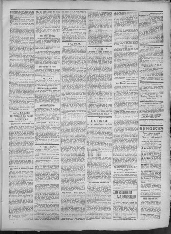 10/01/1918 - La Dépêche républicaine de Franche-Comté [Texte imprimé]