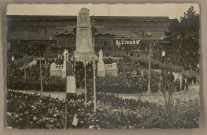 [Inauguration du Monument aux Morts]. [image fixe] , Besançon : Photo ALLIKHAN, 19, Grande Rue. - Besançon, 1904/1924