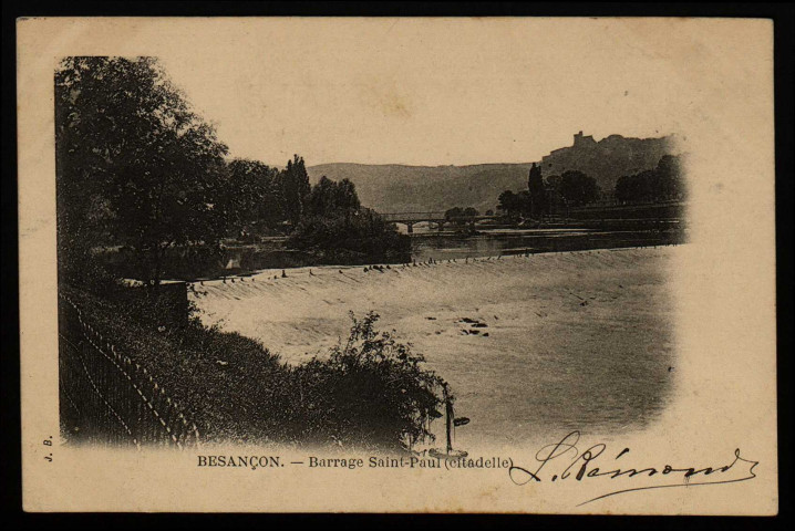 Besançon - Besançon - Barrage Saint Paul (citadelle) [image fixe] , 1897/1903