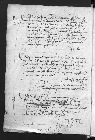 Comptes de la Ville de Besançon, recettes et dépenses, Compte de Nicolas Boncompain (1er janvier - 31 décembre 1526)