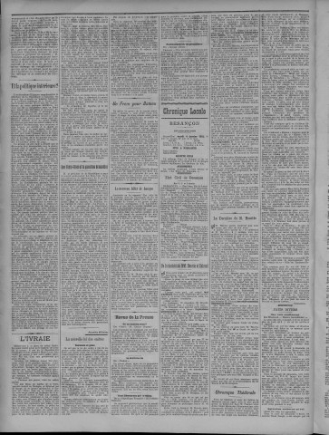 04/01/1910 - La Dépêche républicaine de Franche-Comté [Texte imprimé]