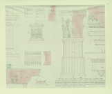 Détails divers de la place de Trajan trouvés dans les fouilles de 1813 / Pierre-Adrien Pâris , [S.l.] : [P.-A. Pâris], 1813