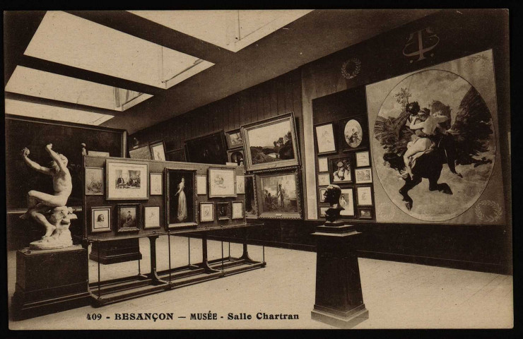 Besançon - Besançon - Musée - Salle Chartran. [image fixe] , Besançon : Etablissements C. Lardier - Besançon (Doubs), 1914/1930