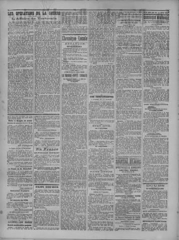 10/09/1916 - La Dépêche républicaine de Franche-Comté [Texte imprimé]