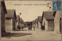 Caserne Brun, intérieur du quartier.