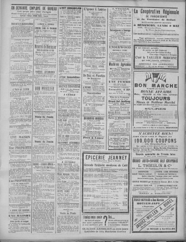 08/05/1921 - La Dépêche républicaine de Franche-Comté [Texte imprimé]