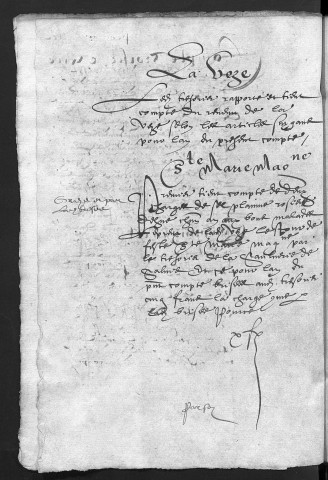 Comptes de la Ville de Besançon, recettes et dépenses, Compte de Jehan Laussard (1er juin 1615 - 31 mai 1616)