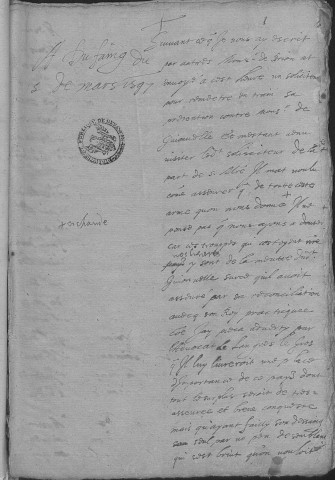 Ms Granvelle 68 - « Mémoires de M. de Champagney... Tome VI. » (5 mars 1597-5 janvier 1613)