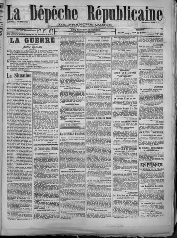 02/05/1917 - La Dépêche républicaine de Franche-Comté [Texte imprimé]