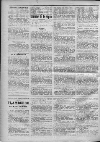 15/07/1889 - La Franche-Comté : journal politique de la région de l'Est
