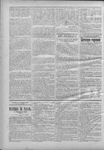 01/03/1893 - La Franche-Comté : journal politique de la région de l'Est