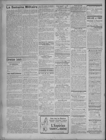 31/10/1916 - La Dépêche républicaine de Franche-Comté [Texte imprimé]