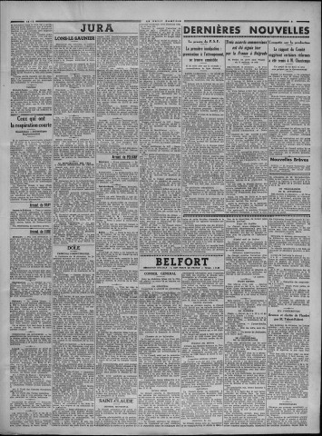 15/12/1937 - Le petit comtois [Texte imprimé] : journal républicain démocratique quotidien