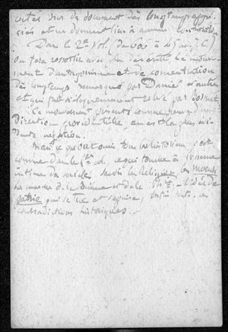 Ms 2826 - Tome V. Pierre-Joseph Proudhon. Notes et extraits pour "Chronos".