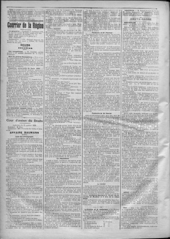 01/11/1889 - La Franche-Comté : journal politique de la région de l'Est