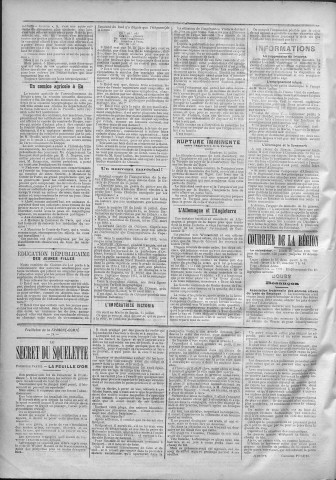 26/07/1888 - La Franche-Comté : journal politique de la région de l'Est