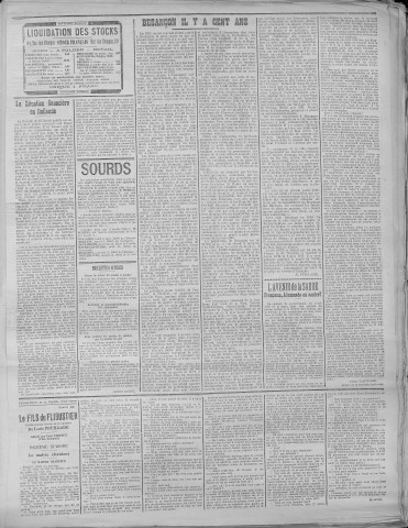 07/01/1923 - La Dépêche républicaine de Franche-Comté [Texte imprimé]
