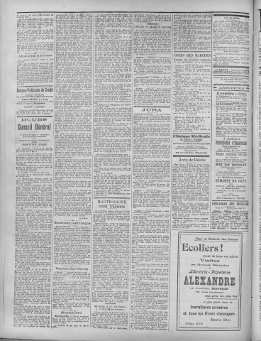 06/10/1919 - La Dépêche républicaine de Franche-Comté [Texte imprimé]
