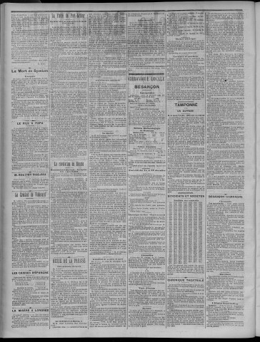 13/12/1904 - La Dépêche républicaine de Franche-Comté [Texte imprimé]