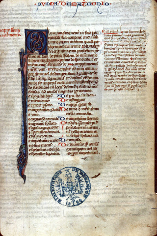 Ms 224 - Raimundi de Pennaforte Summae libri IV
