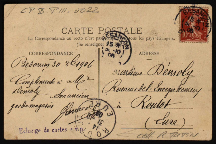 Besançon - Vue générale [image fixe] , 1904/1930