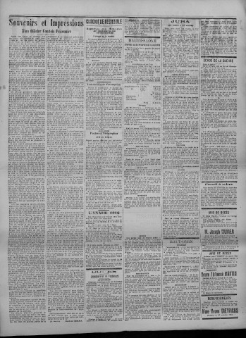 02/11/1915 - La Dépêche républicaine de Franche-Comté [Texte imprimé]
