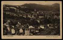 Besançon - Vue prise de Beauregard [image fixe] , Strasbourg-Schiltigheim : Cie des arts photomécaniques, 1904/1930