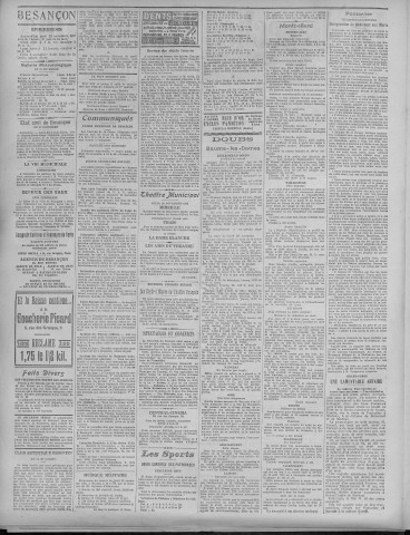 24/11/1922 - La Dépêche républicaine de Franche-Comté [Texte imprimé]