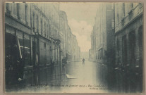 Besançon - Inondations de Janvier 1910 - Rue Gambetta. [image fixe] , Besançon : Edition Mauvillier, 1904/1910