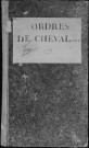 Ms Baverel 120 - « Ordres de chevalerie », par l'abbé J.-P. Baverel