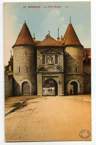 Besançon. La Porte Rivotte [image fixe] , Paris : Lévy et Neurdein réunis, 1918/1932