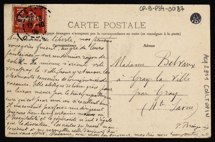 Besançon. - Saint - Ferjeux - Besançon - La Basilique ( Façde latérale) [image fixe] , Besançon : Teulet - Mosdier, édit. Besançon, 1904/1909