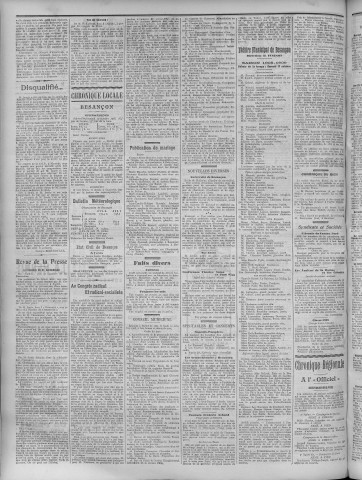 10/10/1908 - La Dépêche républicaine de Franche-Comté [Texte imprimé]