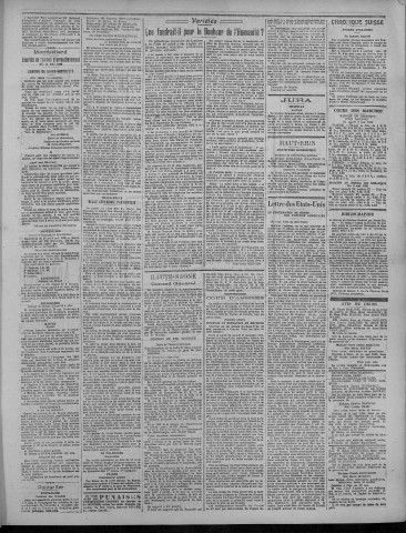 10/05/1922 - La Dépêche républicaine de Franche-Comté [Texte imprimé]