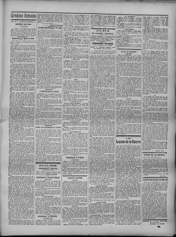20/09/1915 - La Dépêche républicaine de Franche-Comté [Texte imprimé]