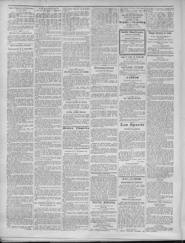 12/11/1921 - La Dépêche républicaine de Franche-Comté [Texte imprimé]