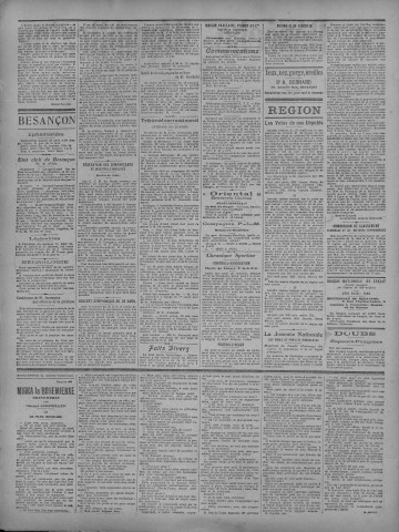 24/04/1920 - La Dépêche républicaine de Franche-Comté [Texte imprimé]