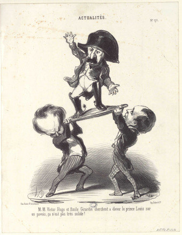 Actualités./ [image fixe] / H.D.  ; Imp. Aubert & Cie 1848