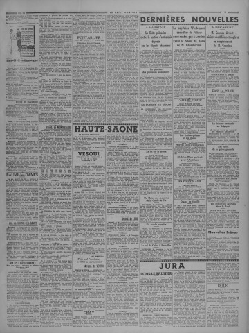 22/12/1938 - Le petit comtois [Texte imprimé] : journal républicain démocratique quotidien