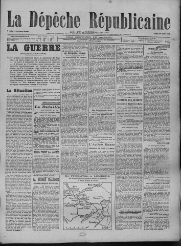 21/06/1915 - La Dépêche républicaine de Franche-Comté [Texte imprimé]