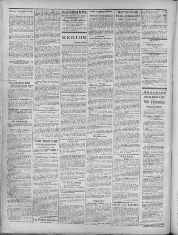 26/02/1919 - La Dépêche républicaine de Franche-Comté [Texte imprimé]