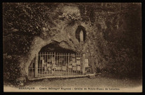 Besançon - Cour Ménager Sagesse - Grotte de Notre-Dame de Lourdes [image fixe] , Besançon : Etablissements C. Lardier ; C-L-B, 1915/1930