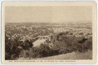 Besançon-les-Bains vu de la route du Fort Chaudanne [image fixe] , Mulhouse-Dornach : Editions Braun &amp; Cie, 1904/1930