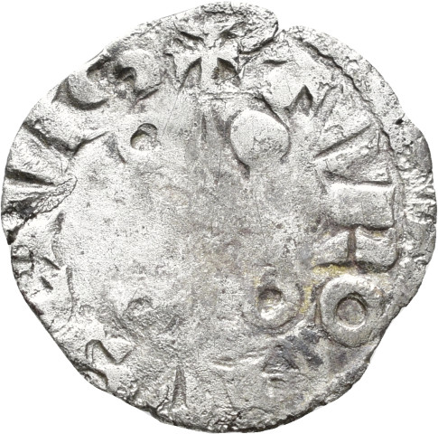 874.1.24 - pièce de monnaie ; denier tournois