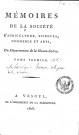01/01/1806 - Mémoires de la Société d'agriculture, sciences, commerce et arts du département de la Haute-Saône [Texte imprimé]