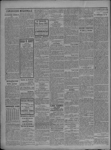 15/09/1930 - Le petit comtois [Texte imprimé] : journal républicain démocratique quotidien