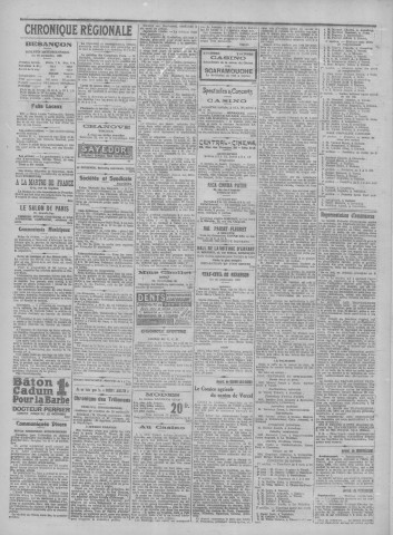 20/09/1925 - Le petit comtois [Texte imprimé] : journal républicain démocratique quotidien